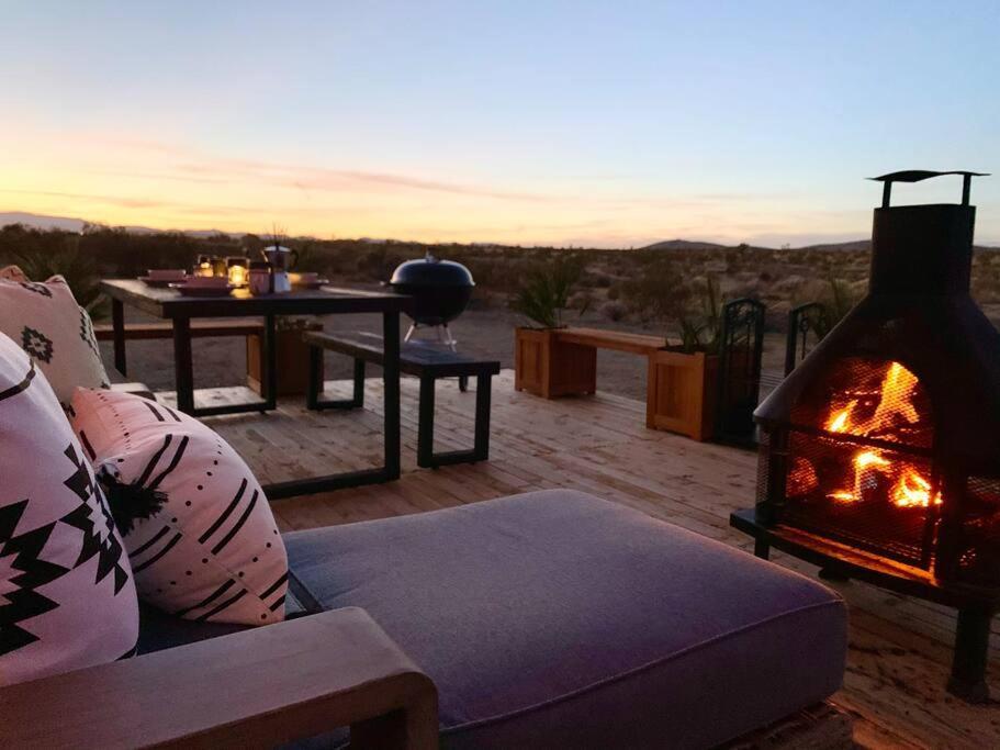 JTHAVN Joshua Tree Desert RV Stargazing Exterior foto
