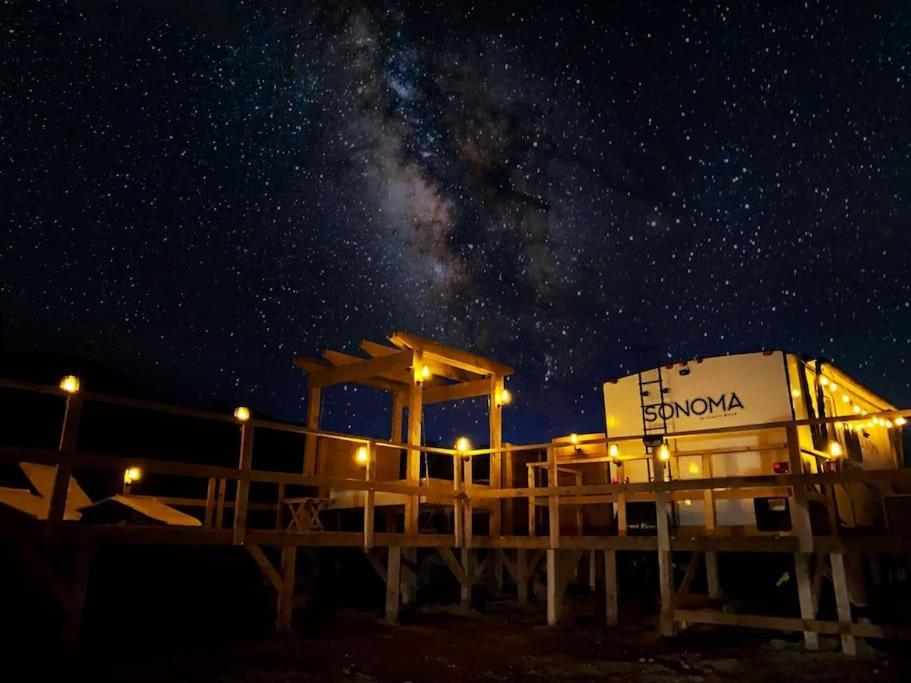 JTHAVN Joshua Tree Desert RV Stargazing Exterior foto