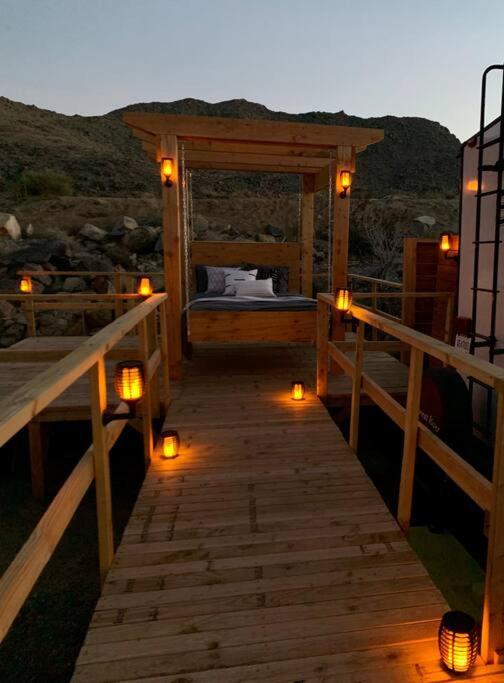 JTHAVN Joshua Tree Desert RV Stargazing Exterior foto